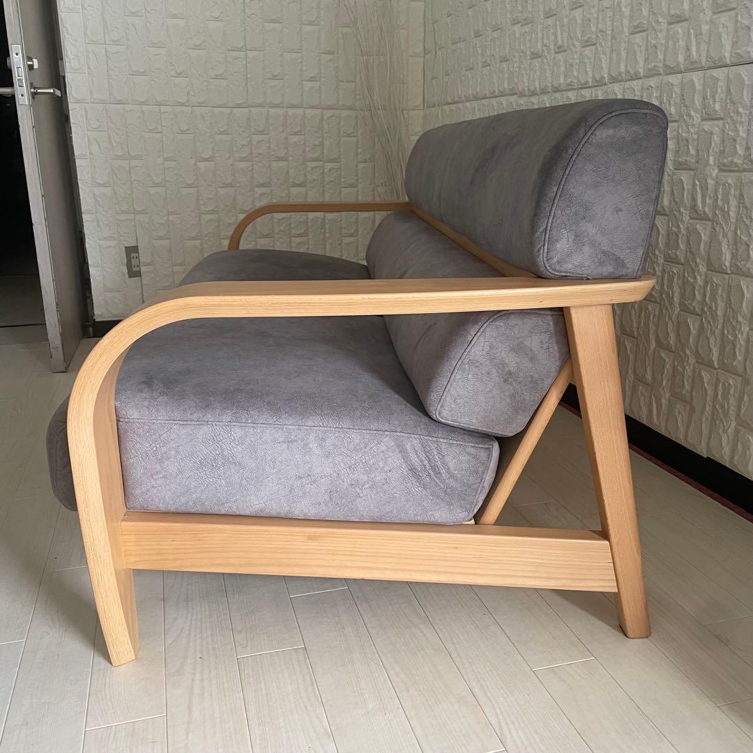 都内23区送料無料✨フジファニチャー✨ 3人掛けソファ