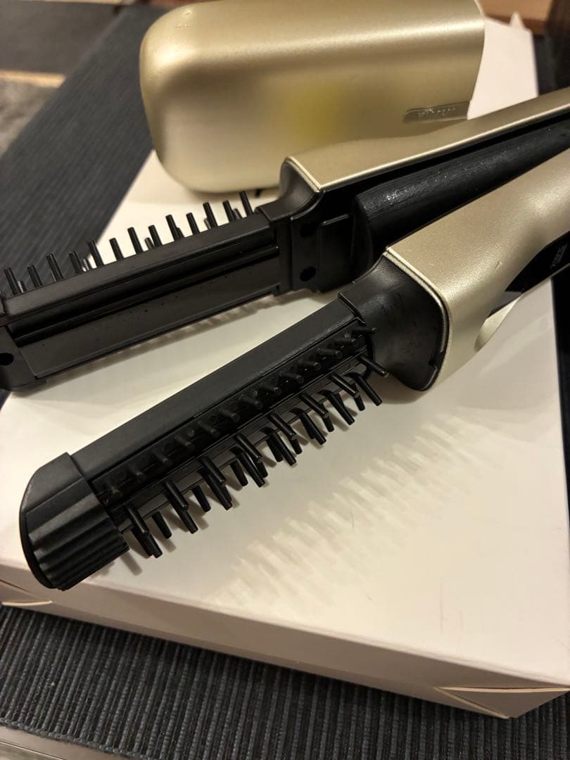 YAMAN ヘアアイロン ゴールド 温度設定付き