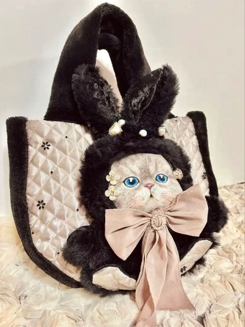 コヤンイサムチョン　ころりんファーバッグ お揃いファ〜❤︎マフラー