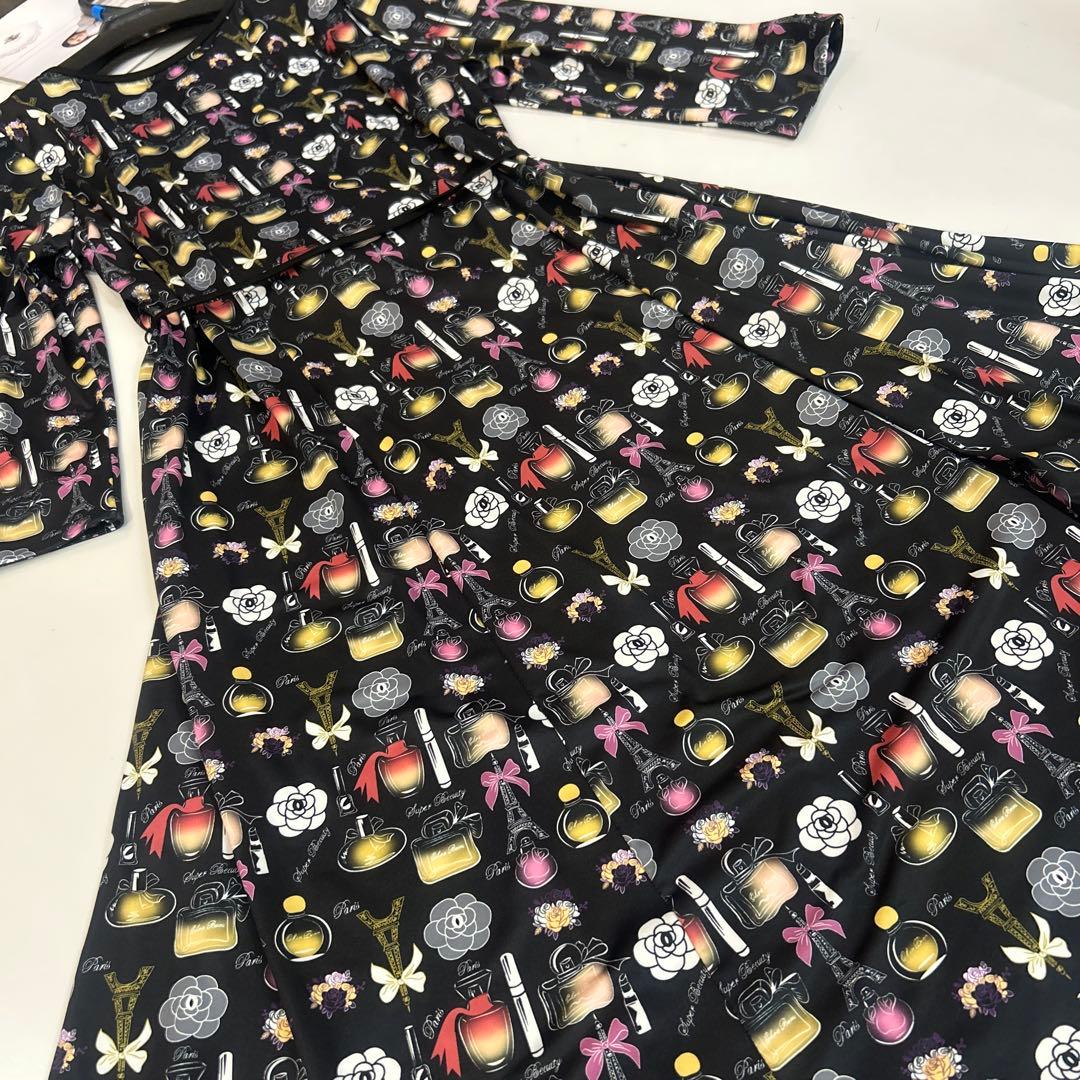 新品スーパービューティーワンピース大きいサイズ44