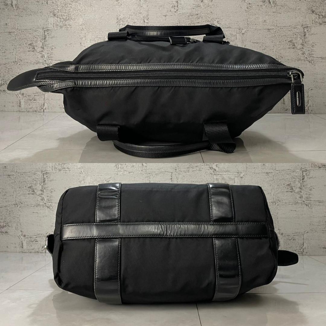 PRADA ハンドバッグ プラダ ミニボストンバッグ BR3697 黒 良品