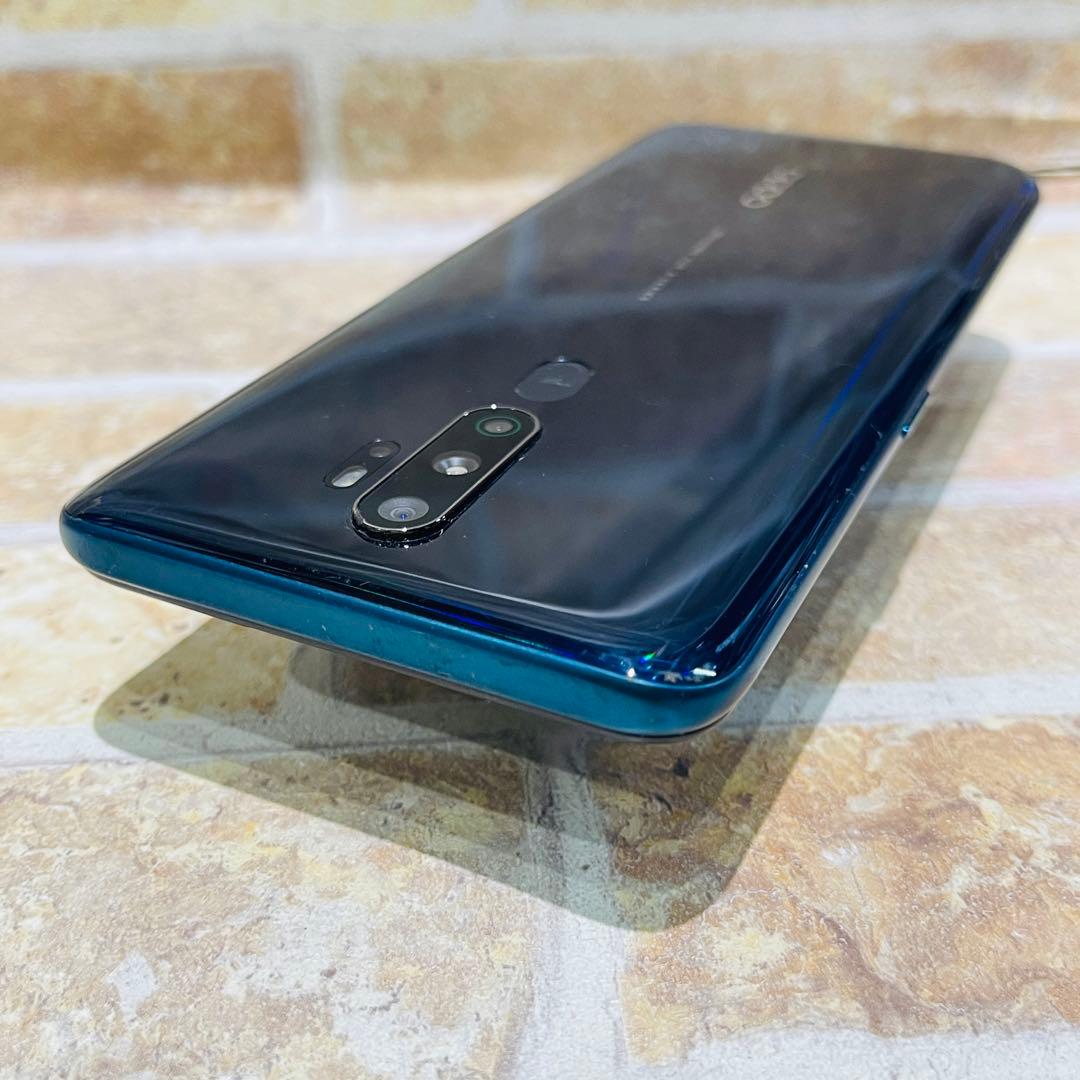 SIMフリー OPPO A5 2020 64GB ブルー 電池良好