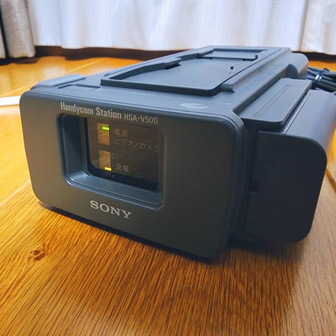 【動作確認済】SONY 高画質 Hi8 ビデオカメラ CCD-TR3000 一式