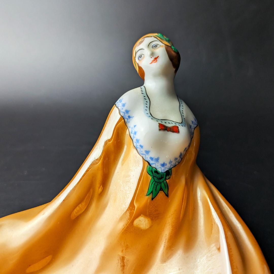 1918年頃オールドノリタケ デコレディ ラスター彩 アールデコ M-JAPAN