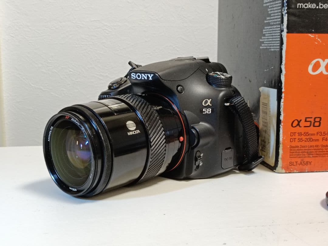 SONY α58 レンズセット