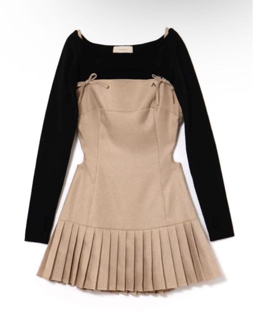 【andmary】Karen knit set mini dress