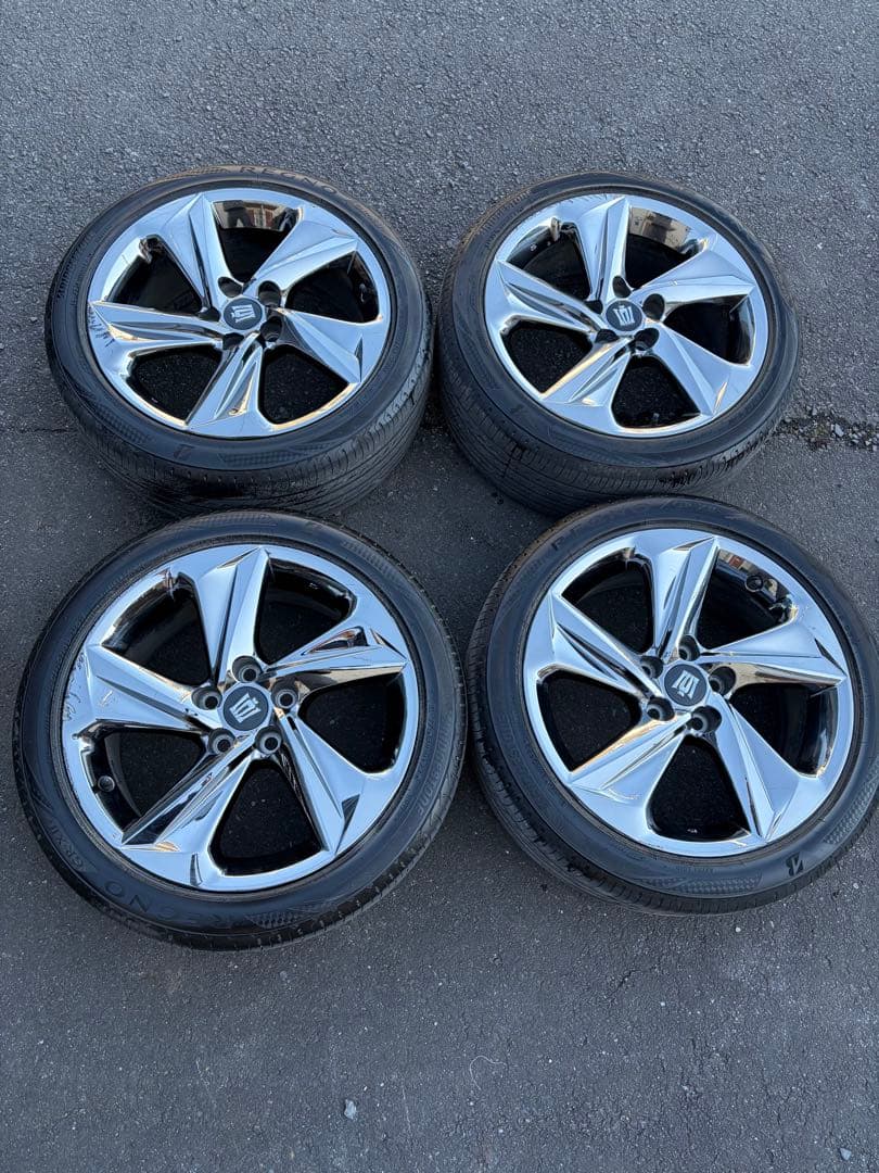 220クラウンRSホイール　スパッタリング