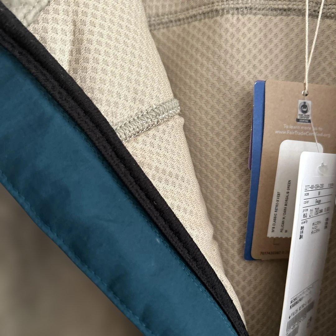 タグ付き未使用品　パタゴニア　フリースベスト　サイズM