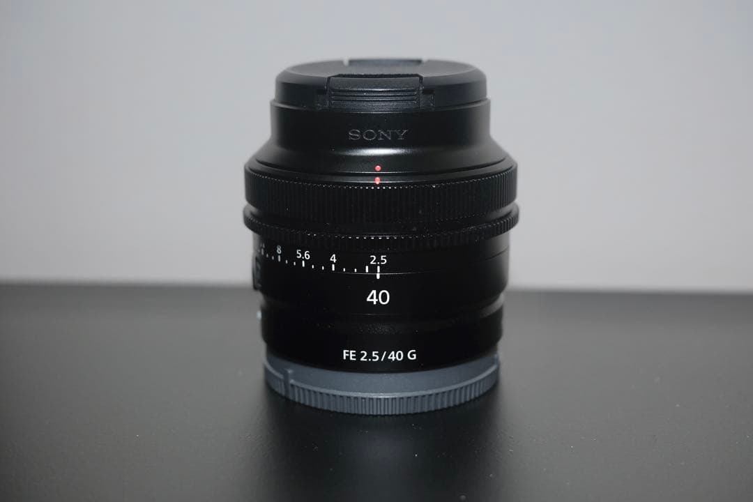 FE40mmF2.5G SONY レンズフィルター付き
