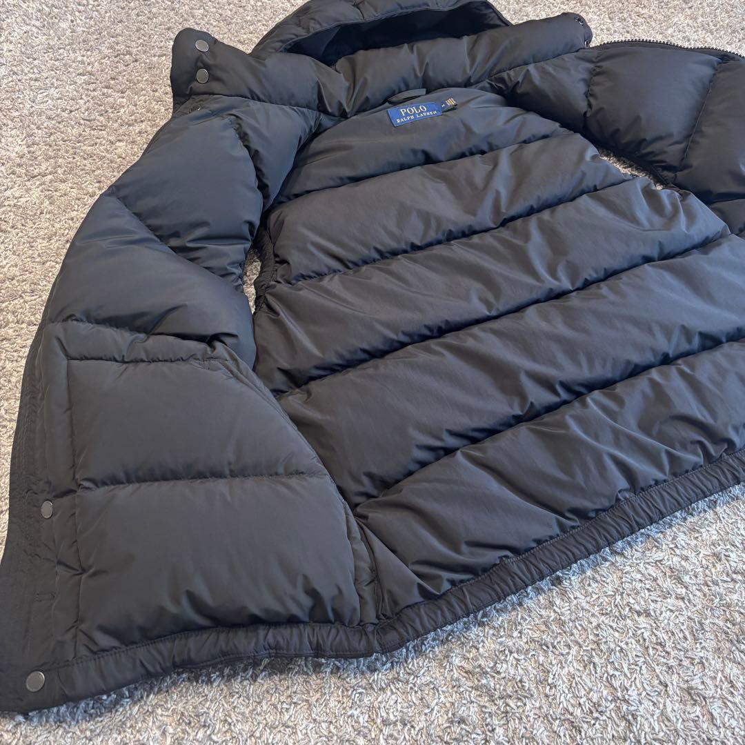 【美品】Polo Ralph Lauren フード付きダウンベスト　M