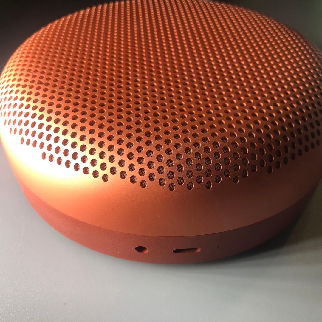 【ロスタイム・限定色・レア】 B&O BEOPLAY A1 タンジェリンレッド