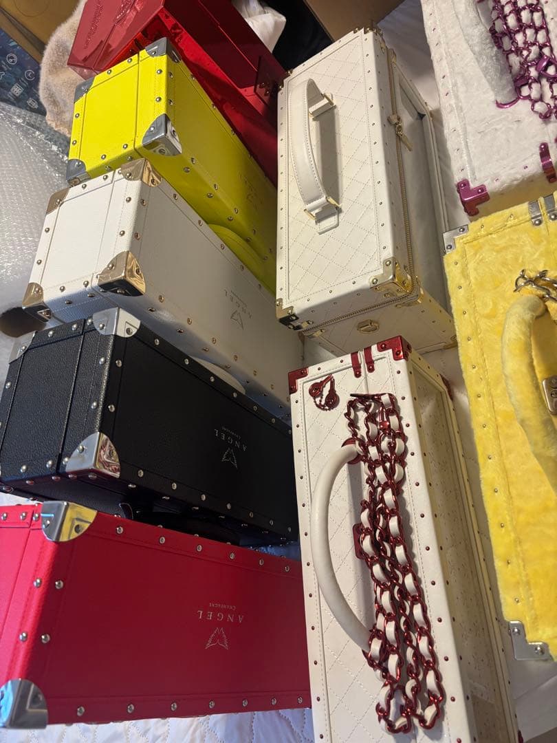 ANGEL エンジェル　シャンパンケース　　空箱9つセット