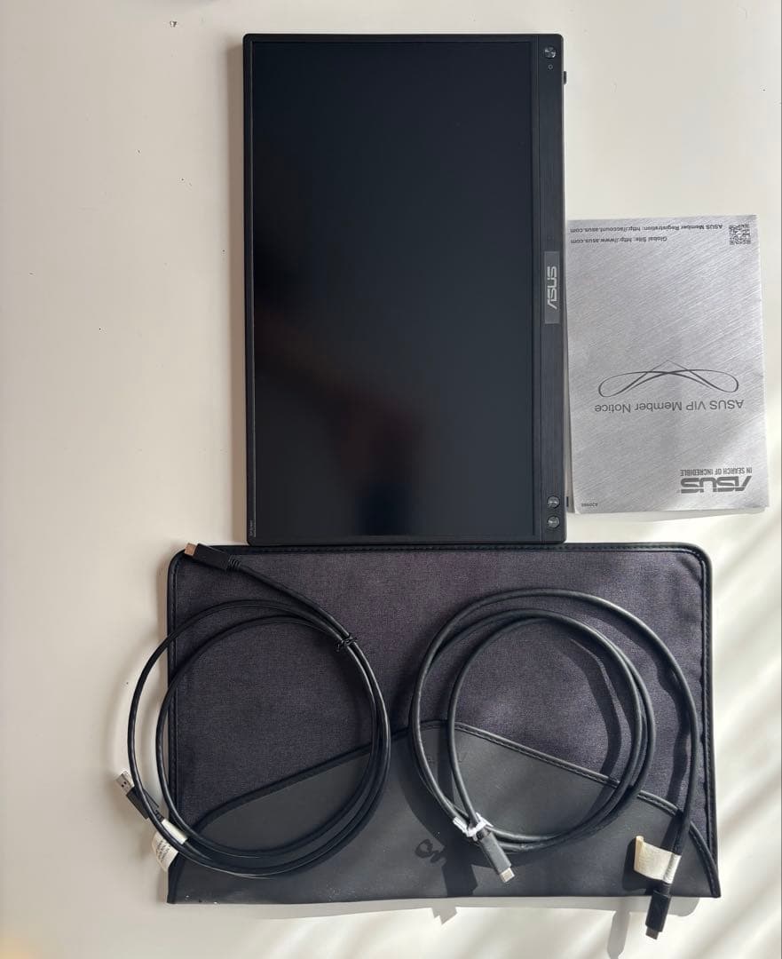 ASUS ZenScreen MB16ACVポータブルUSB液晶ディスプレイ