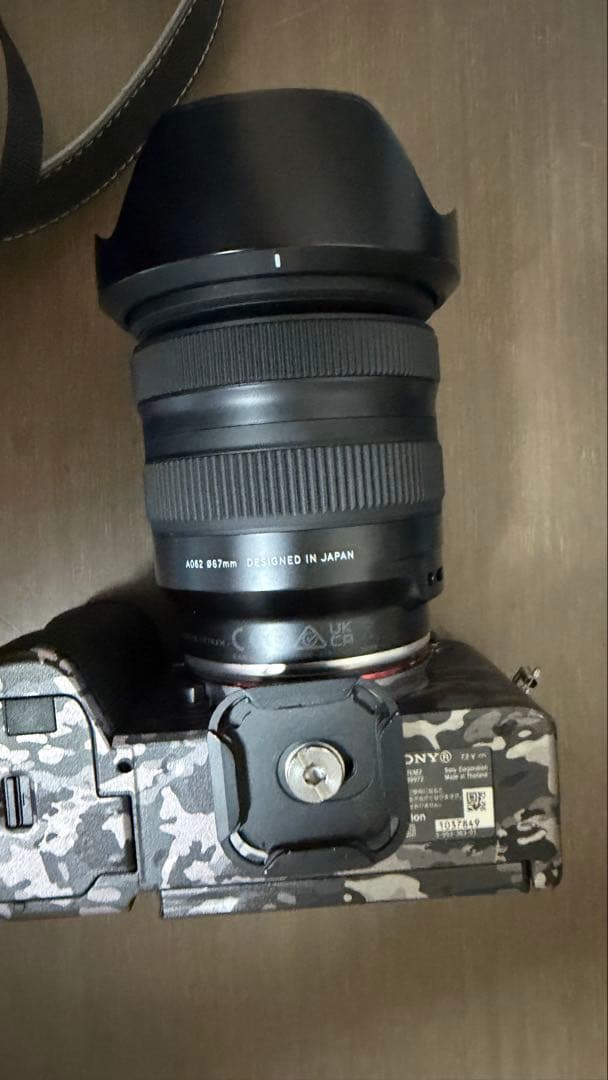 SONY α7cii タムロン20-40 F2.8レンズセット