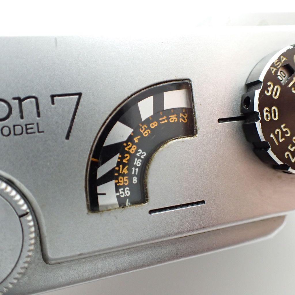 【動作確認済】Canon レンジファインダー MODEL 7 初期保証付き