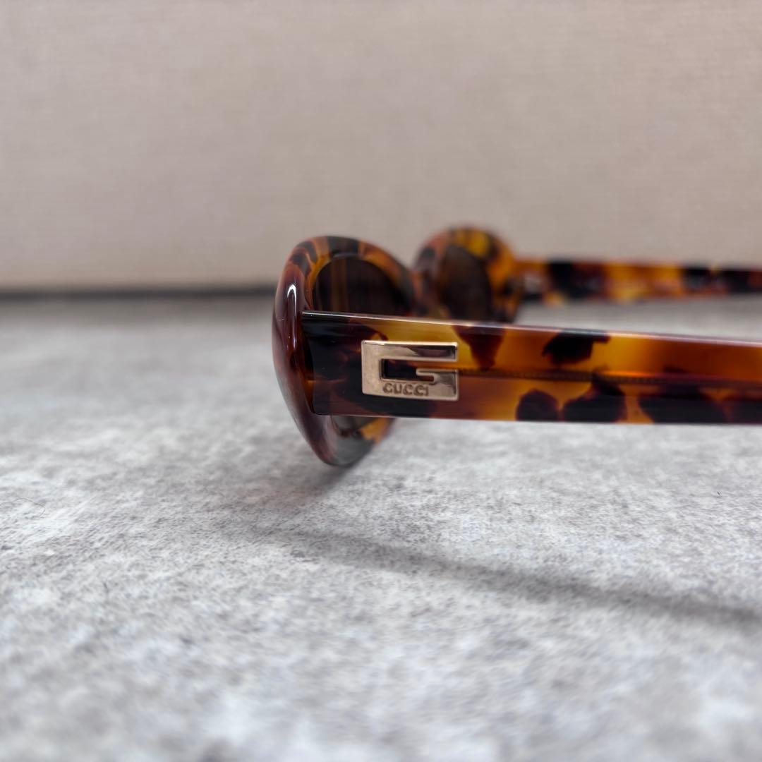 GUCCI グッチ サングラス GG2420 ベッコウ ブラウン オーバル 細め