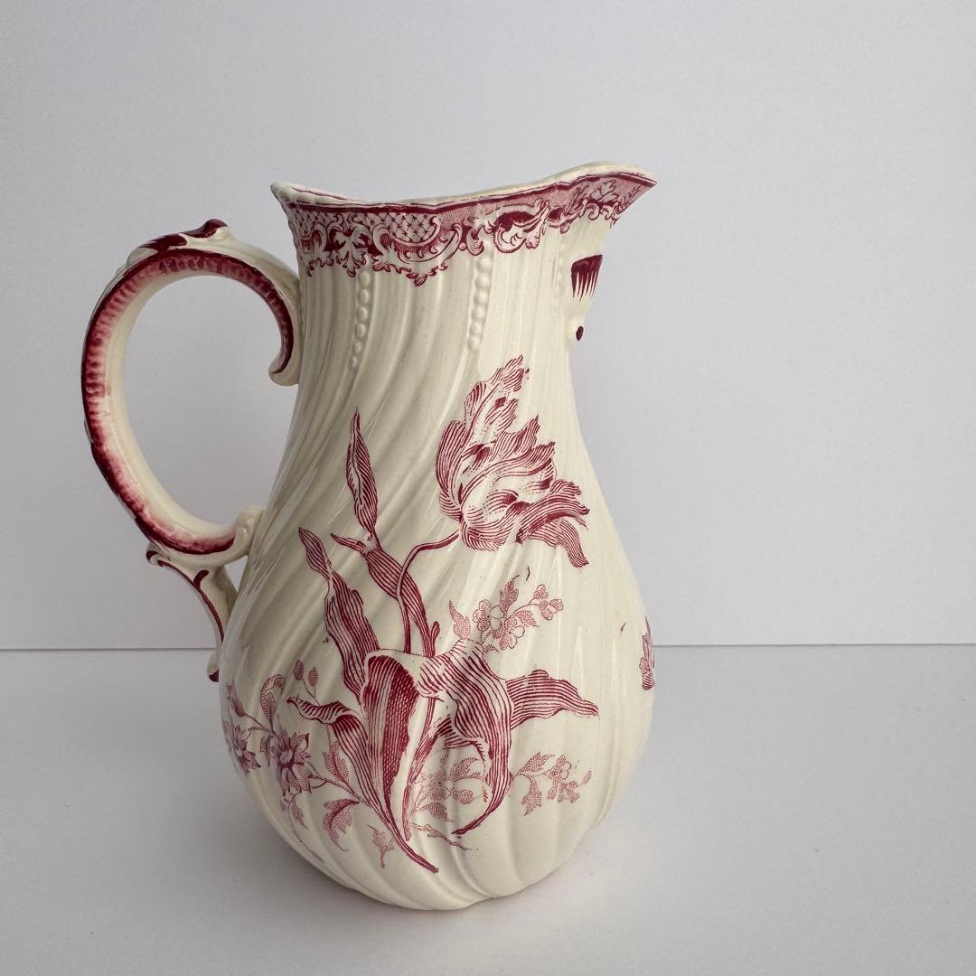 m*m様 フランスアンティーク　サルグミンヌ　Fontanges ミルクピッチャ