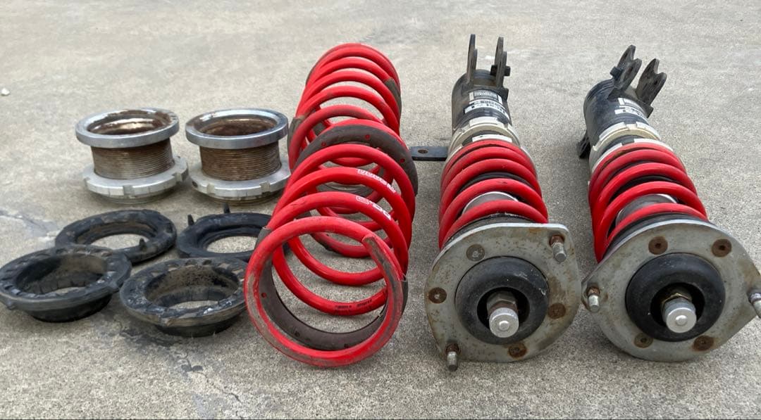 L375S タントカスタムRSR車高調 ダウンサス 1台分