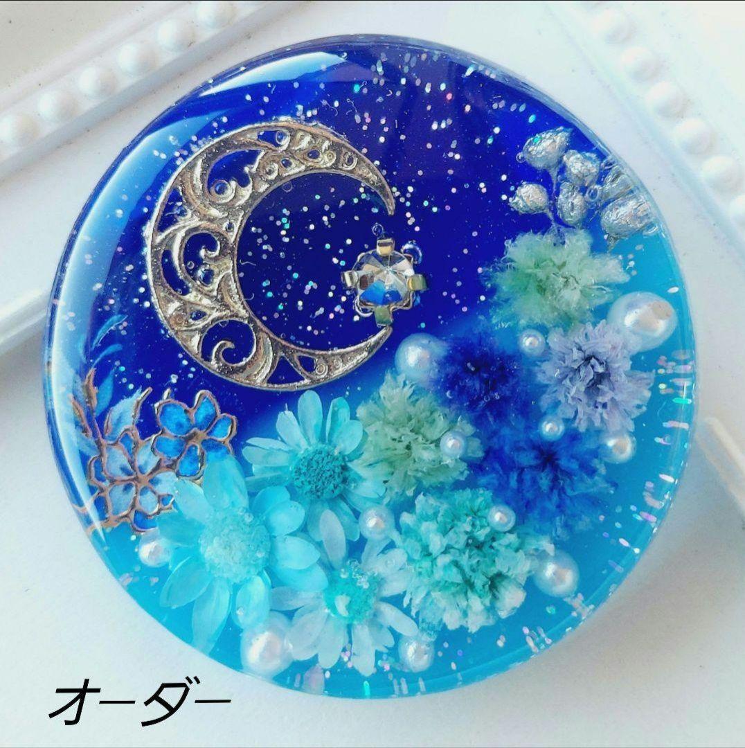 メグえもん　レジン　ヘアゴム　ポニーフック　ブローチ