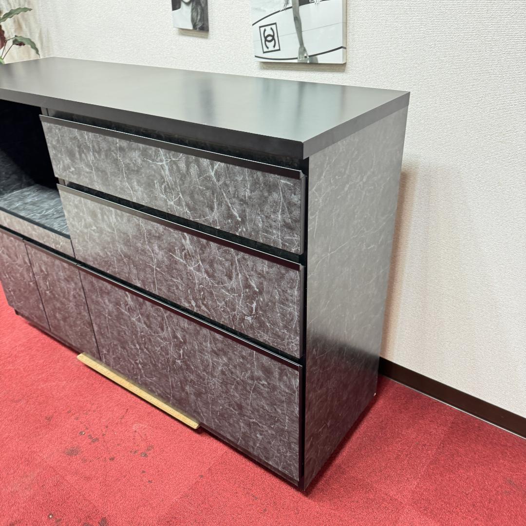 東京23区送料無料　美品大川家具　レンジボード　幅1400サイズ