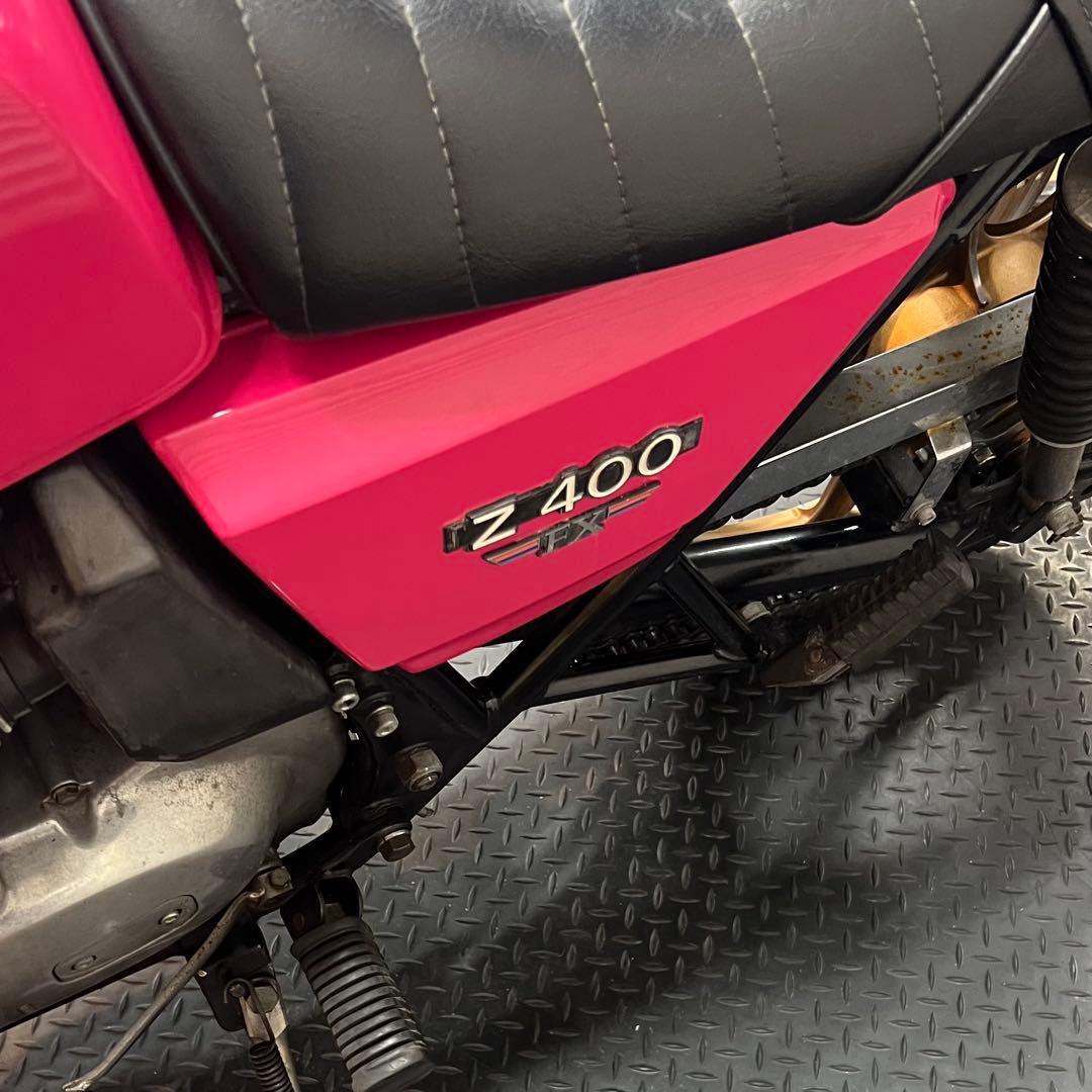 9/26まで出品 最終値下げ　z400fx 外装セット タンク サイドカバー