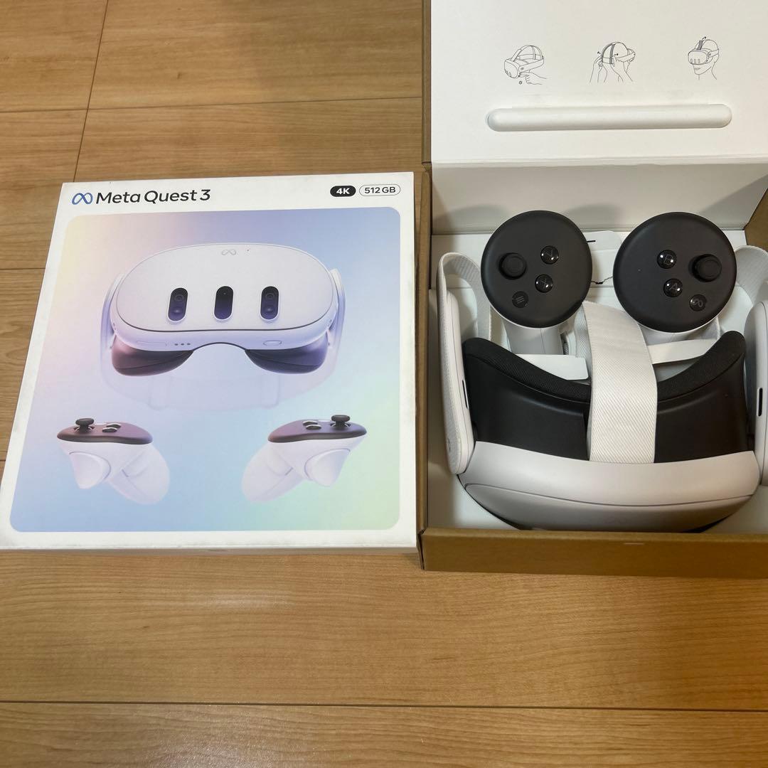 メタクエスト３  Quest3 512GBモデル　 VRヘッドセット