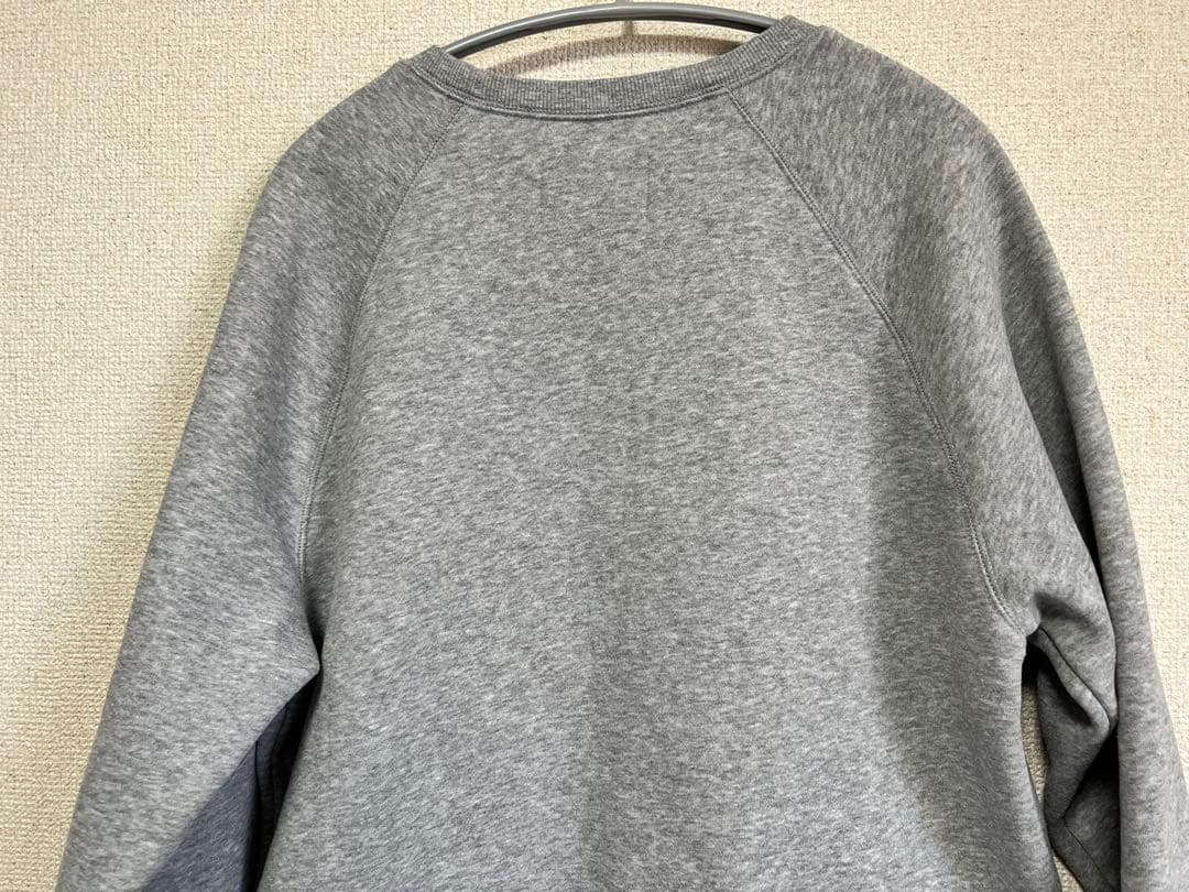 UGG ファーロゴ スウェット グレー ピンク 裏起毛 S