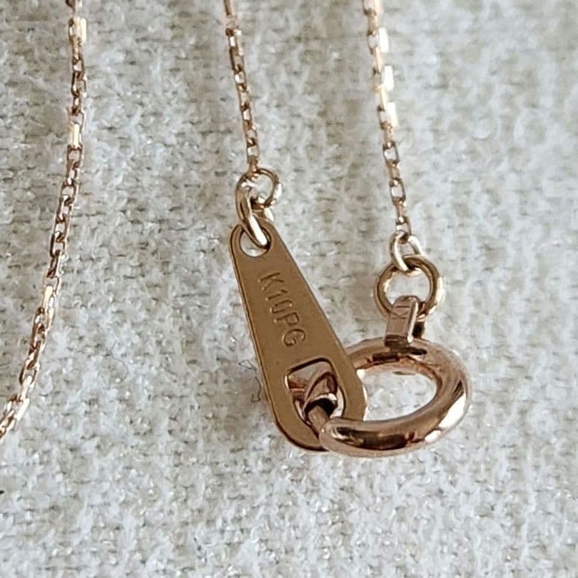 『haru』ユリ♡【ミントジャム】K10 ゴールド リバーシブル