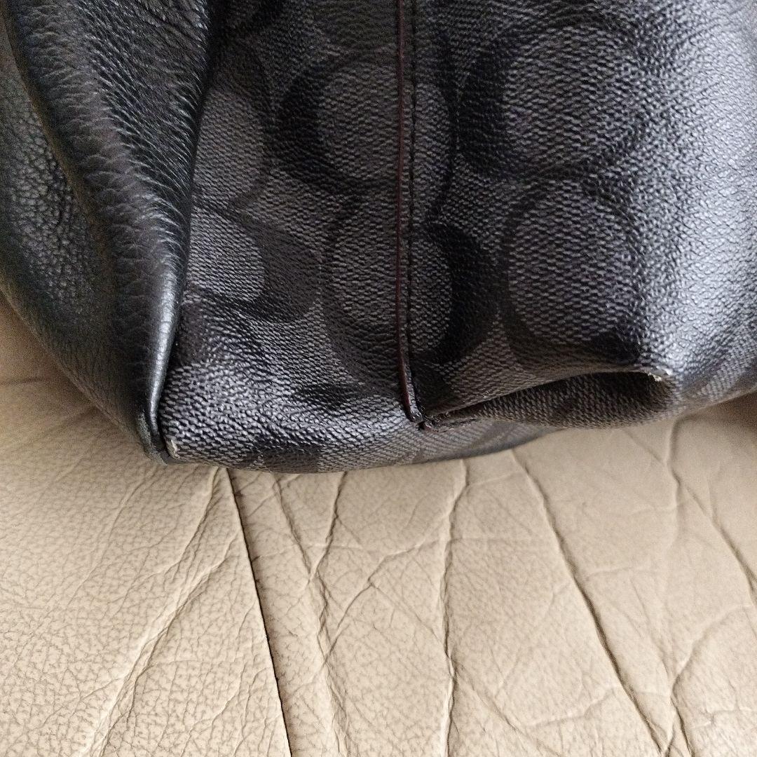 値下　コーチ　キースヘリング　コラボ　リュック　ロボット　COACH 黒