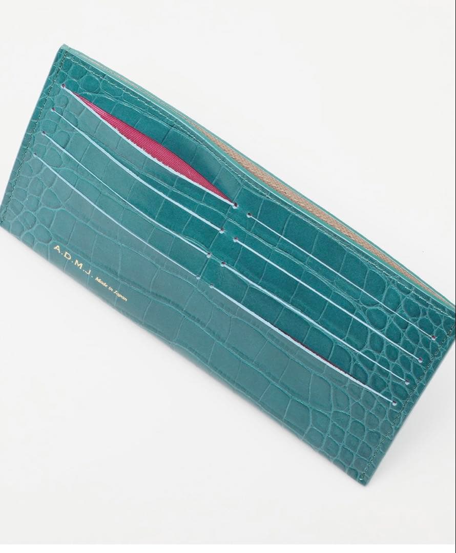 ADMJ 型押しbeeモバイルポーチ