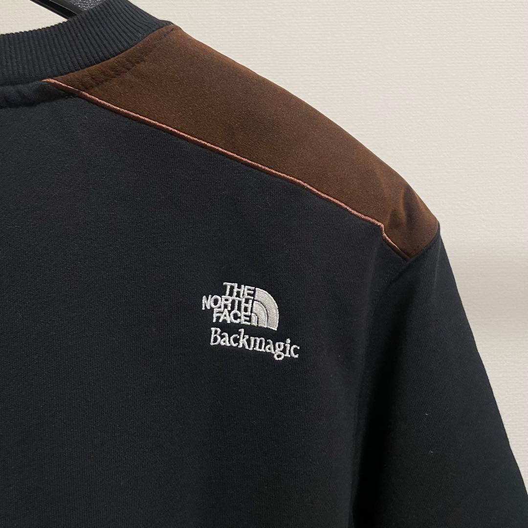 ノースフェイス Backmagic限定 Sweat Crew【L】ブラック 黒