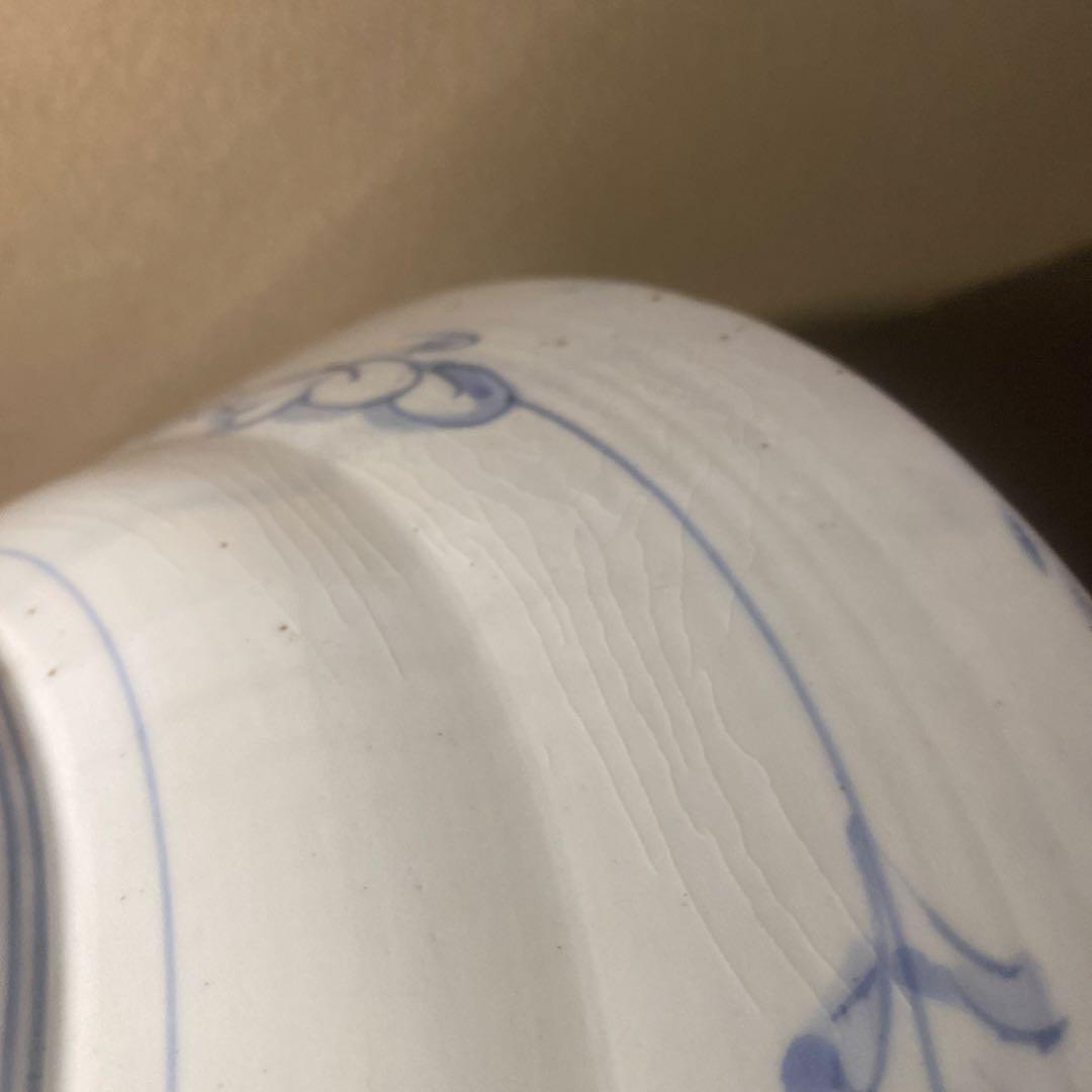 ヨーロッパ里帰り古伊万里芙蓉手大皿