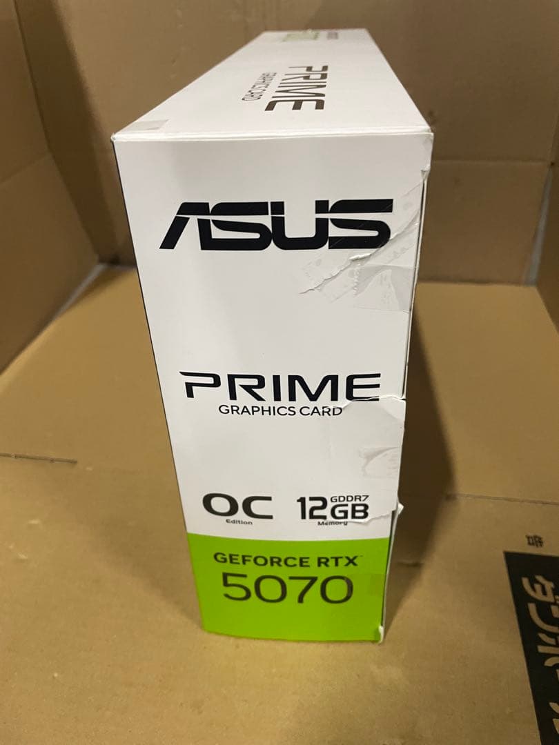 ASUS RTX5070 搭載 ビデオカード PCIe 5.0 12GB