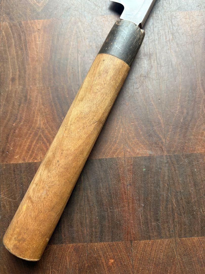 正本　築地　霞　柳刃　300mm 尺　包丁　白鋼　和包丁　研ぎ済　刺身