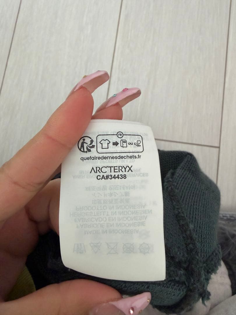 ARC'TERYX ニット帽 鳥の頭デザイン S/M