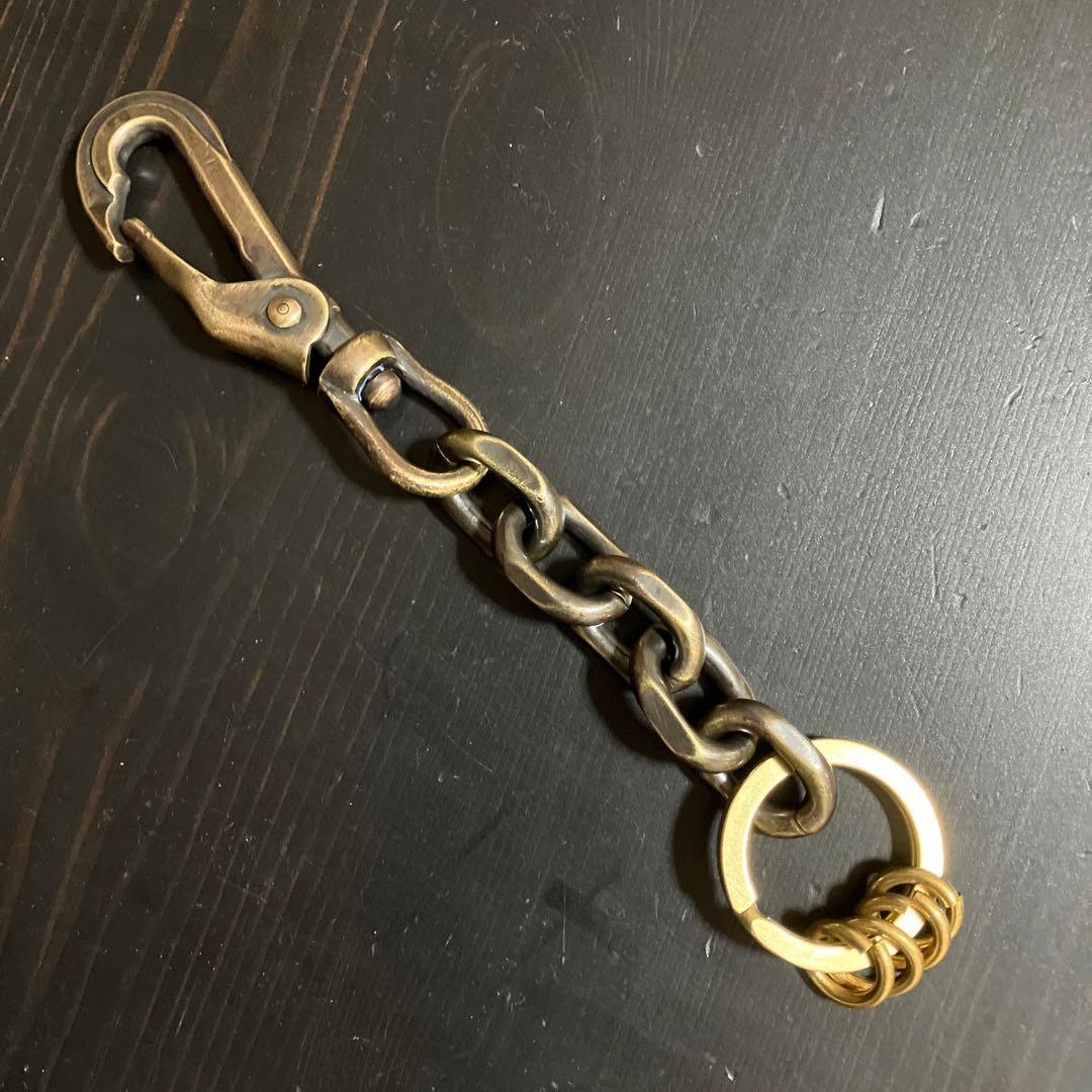 ヴィンテージカラビナ使用　キーチェーン！新品未使用　キーホルダー　即日発送！