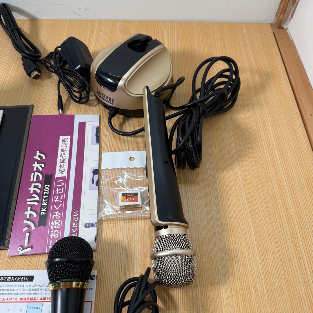 【美品】 ON STAGE オンステージ パーソナルカラオケ PK-RT1200