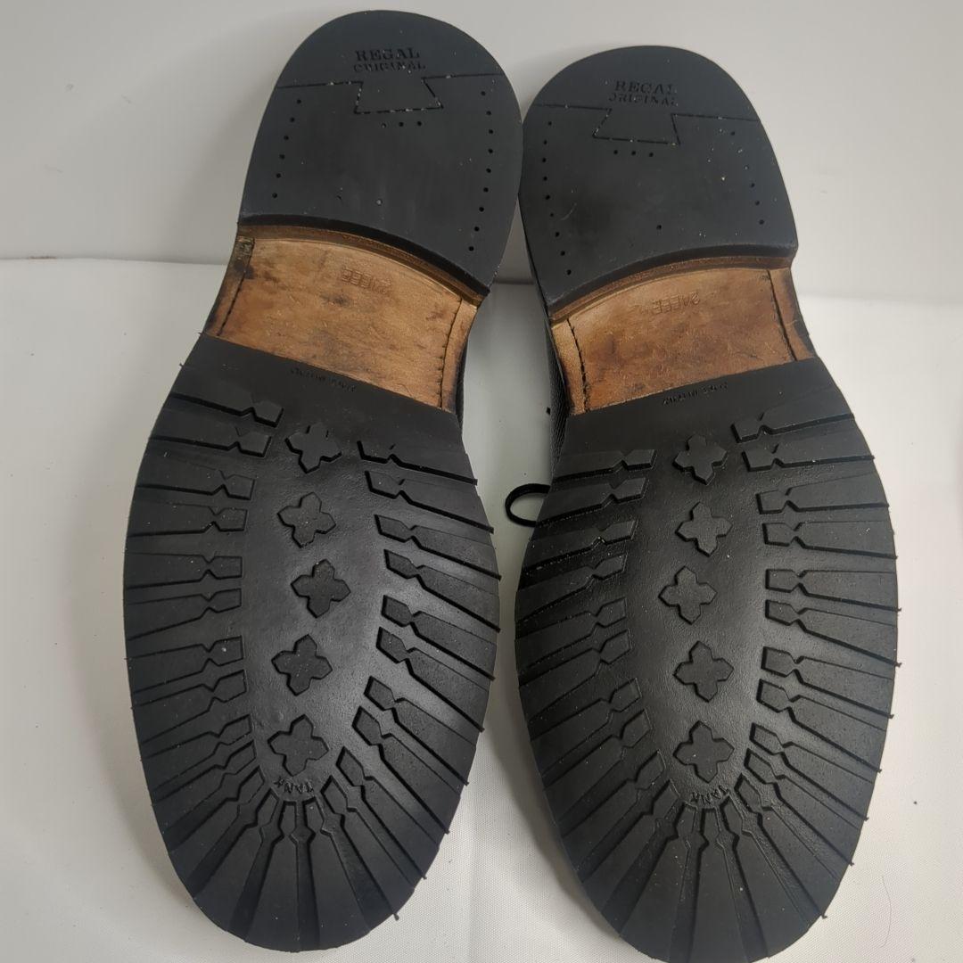 【美品】名作 REGALリーガル　W104 インペリアルグレード プレーントゥ