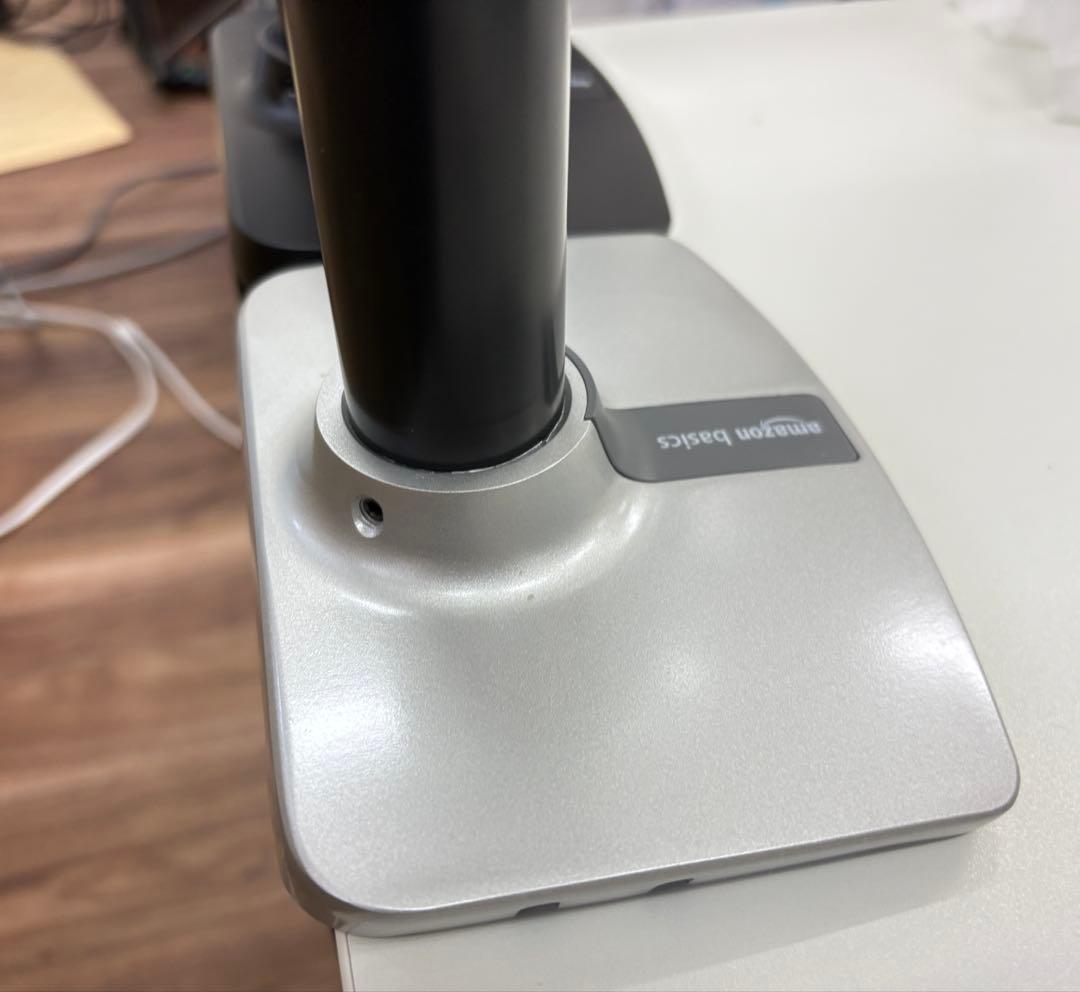 専用です。Amazonベーシック モニターアーム シングル エルゴトロンシルバー