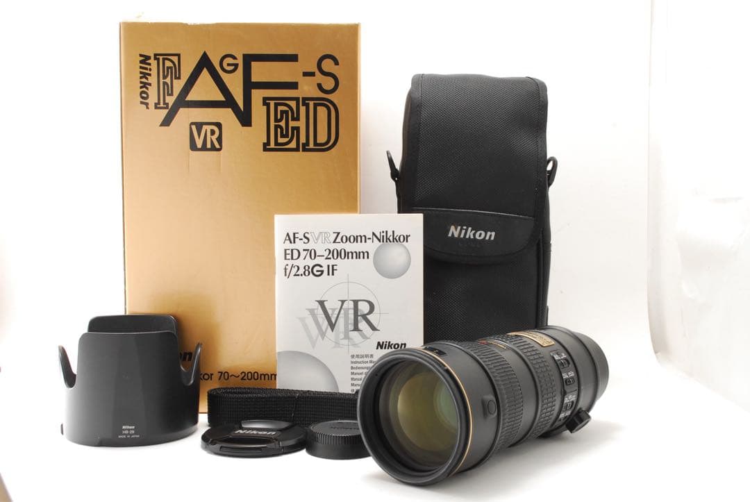 美品❤️Nikon ニコン AF-S VR 70-200mm F2.8G（IF）