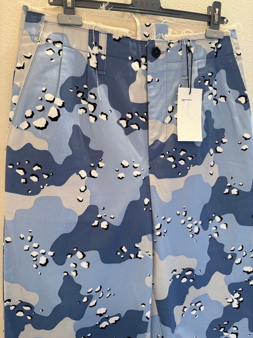 カミエル カモフラ a machine エーマシーン ポーカーズ ブルー ワイド