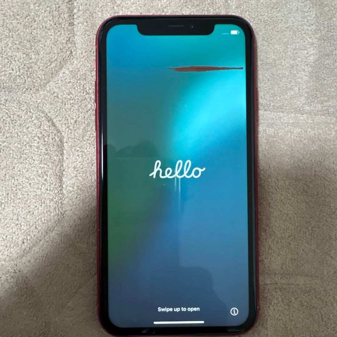 Apple iPhone 11 赤　充電器付き