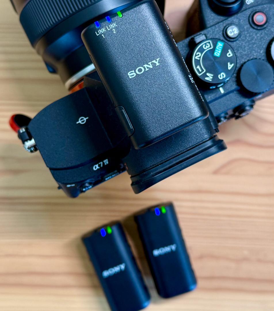 SONY ECM-W3 ワイヤレスマイクロホン