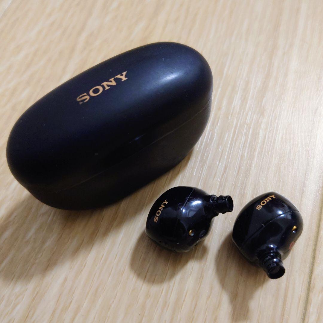 ソニー WF-1000XM5 ブラック ワイヤレスイヤホン 中古 黒 SONY