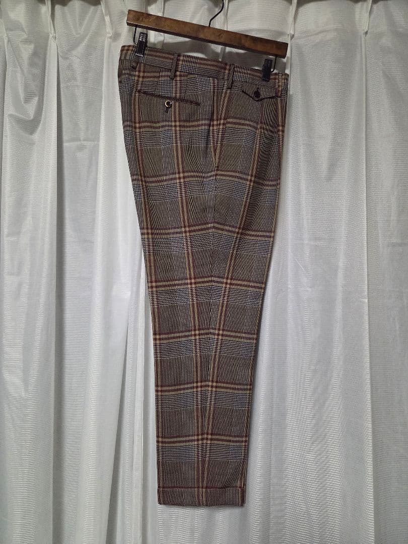【美品】ピーティートリノ　GENTLEMAN FIT　2p　茶系　50　秋冬