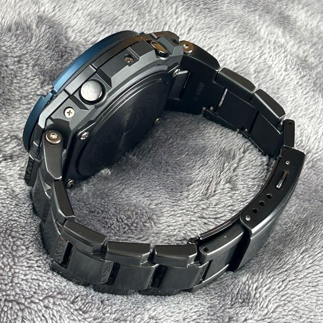 電波ソーラー メタルブレス［良品］G-SHOCK GST-W110BD