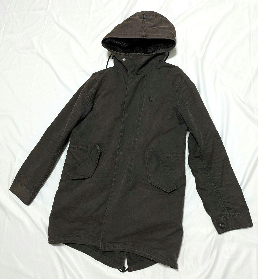 FRED PERRY ユニオンジャックライナーフィッシュテールモッズコートS