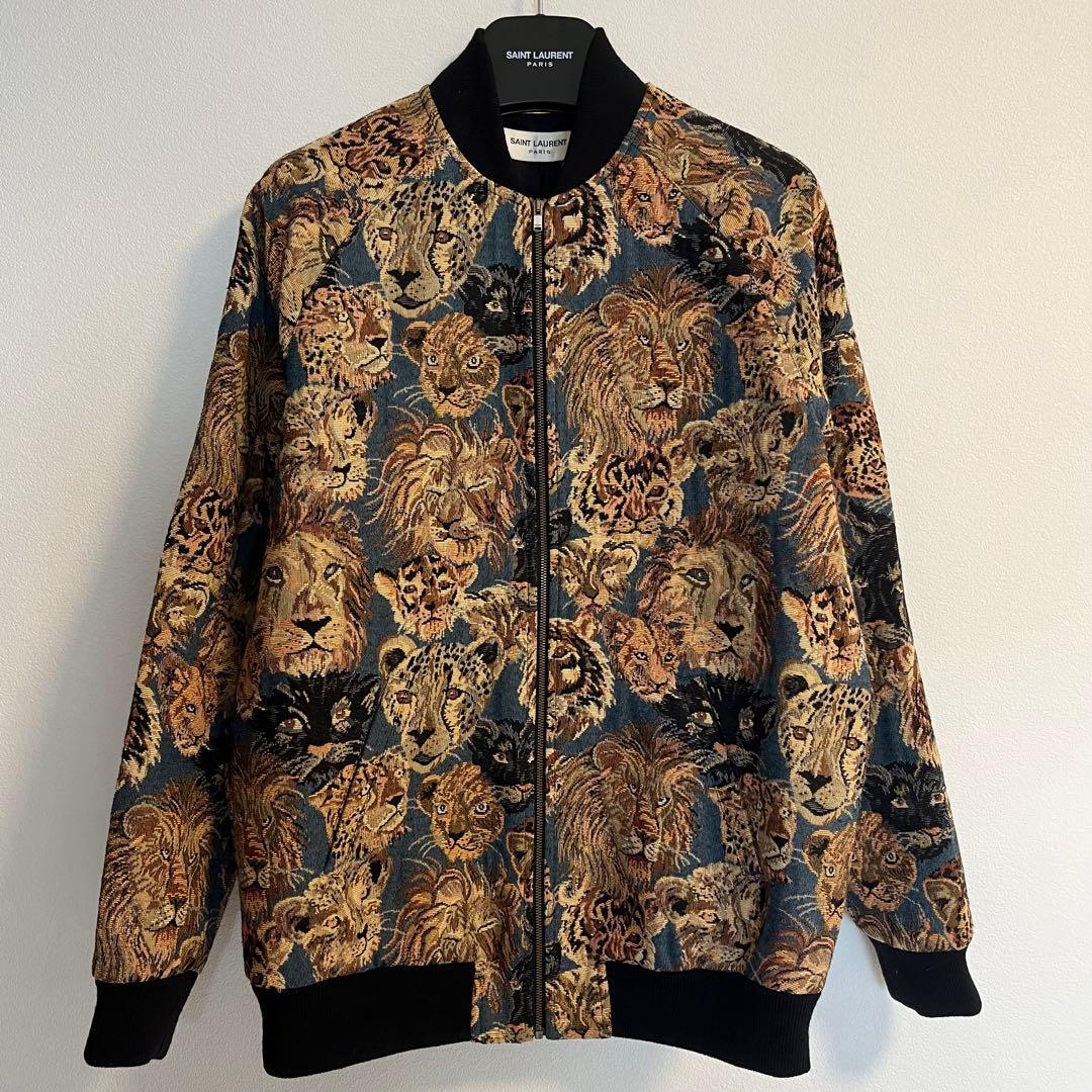 激レアSAINT LAURENT PARISサンローランパリボンバージャケット