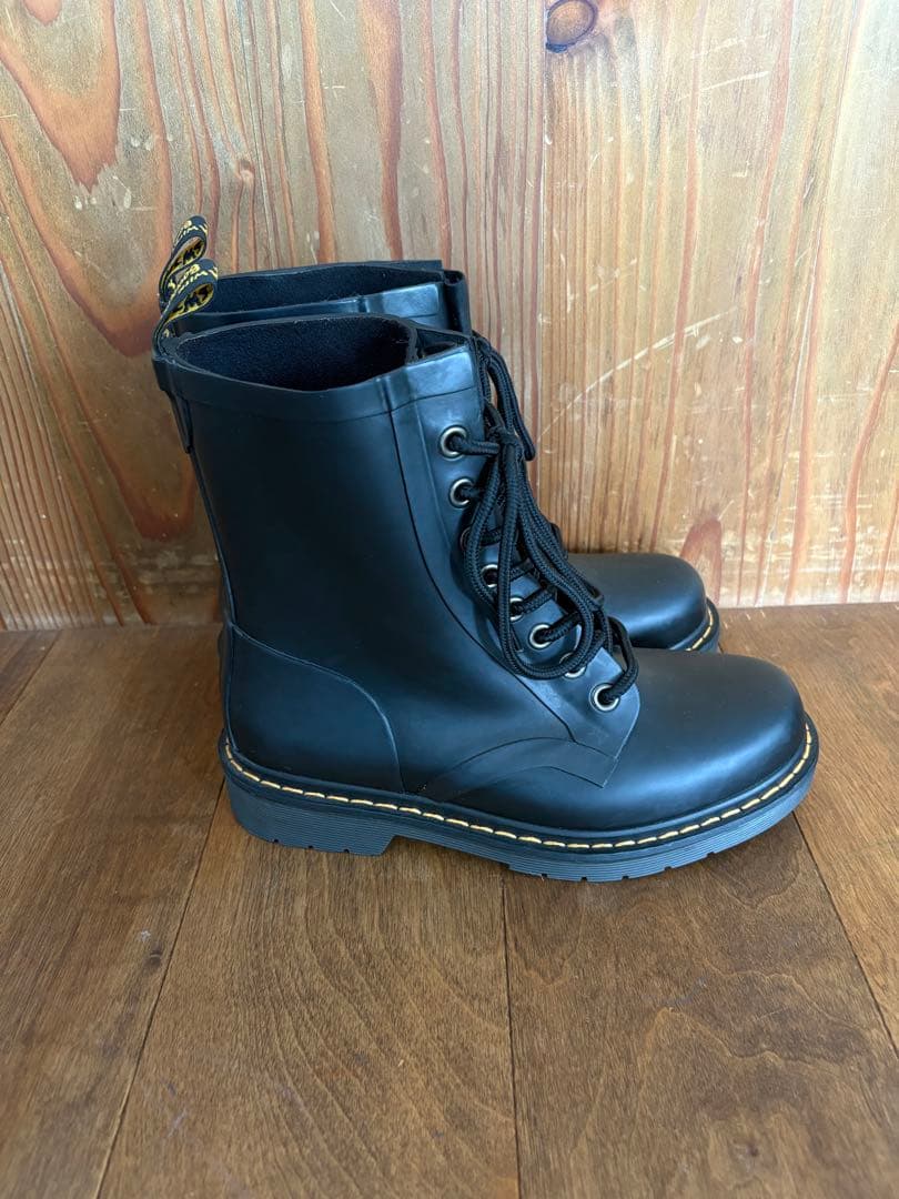 未使用　美品　限定品　ドクターマーチン　レインブーツ　24センチ
