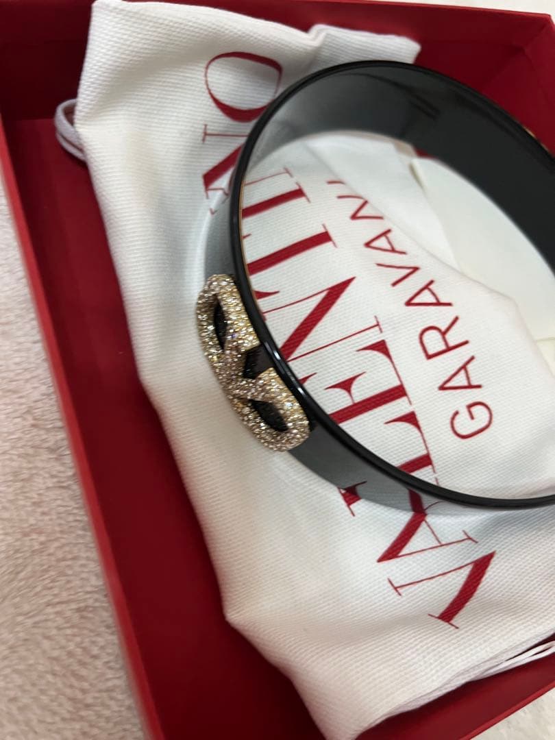 VALENTINO GARAVANI スワロフスキーカチューシャ